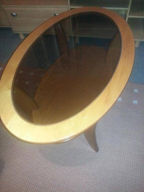 ox_sprzedam-tanio-stol-drewniany-szklany-kinkiet-lampazyrandol